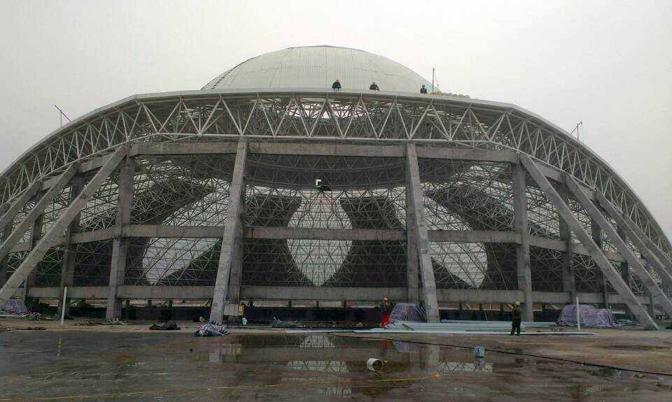 新沂温泉馆网架工程